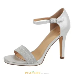 Shoes^Blossom Footwear A-Jean-1 Heels By Silver Shimmer