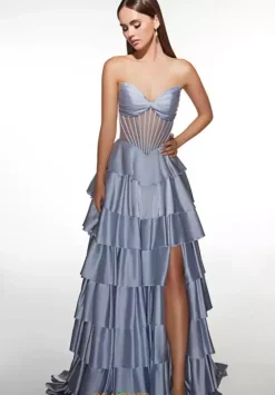 A Line|Plus Size^Alyce Paris 62056