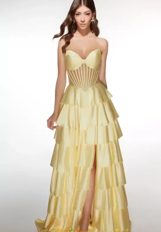 A Line|Plus Size^Alyce Paris 62056