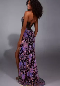 Winter Formal|Pageant^Alyce Paris 61898 Black/Multi