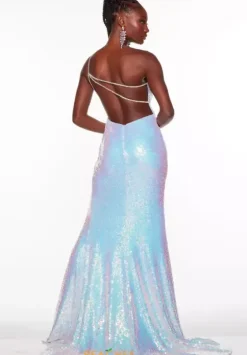 Fitted|Long Dresses^Alyce Paris 61347 Magic Opal