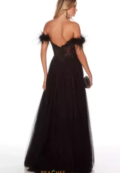 A Line|Plus Size^Alyce Paris 61328 Black