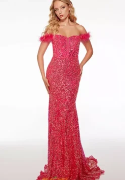 Long Dresses|Plus Sized Dresses^Alyce Paris 61502 Barbie Opal