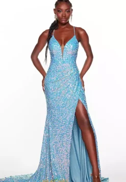 Fitted|Long Dresses^Alyce Paris 61387