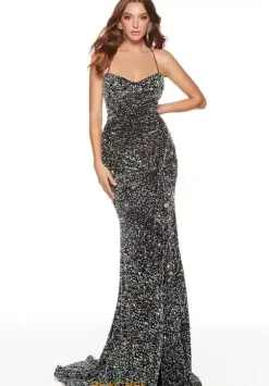 Long Homecoming Dresses|Fitted^Alyce Paris 61342