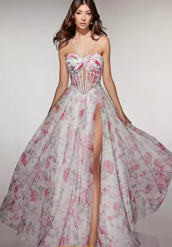 A Line|Plus Size^Alyce Paris 61994