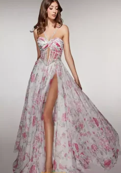 A Line|Plus Size^Alyce Paris 61994