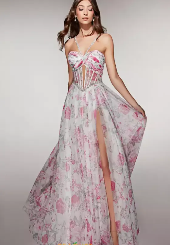 A Line|Plus Size^Alyce Paris 61994