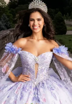 Sweet Sixteen|Quince Dresses With Sleeves^Amabella Q1024
