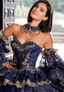 Sweet Sixteen|Quince Dresses With Sleeves^Amabella Q1022