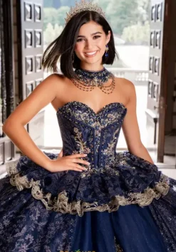 Sweet Sixteen|Quince Dresses With Sleeves^Amabella Q1022