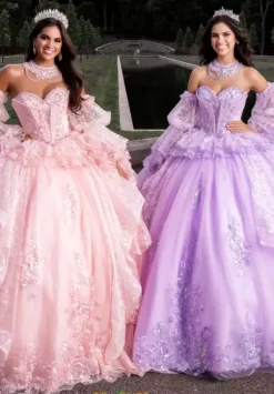 Sweet Sixteen|Quince Dresses With Sleeves^Amabella Q1022