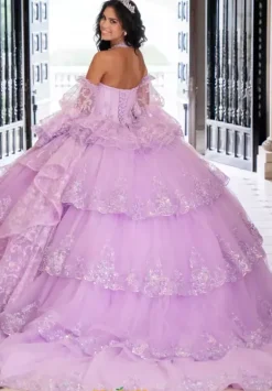 Sweet Sixteen|Quince Dresses With Sleeves^Amabella Q1022