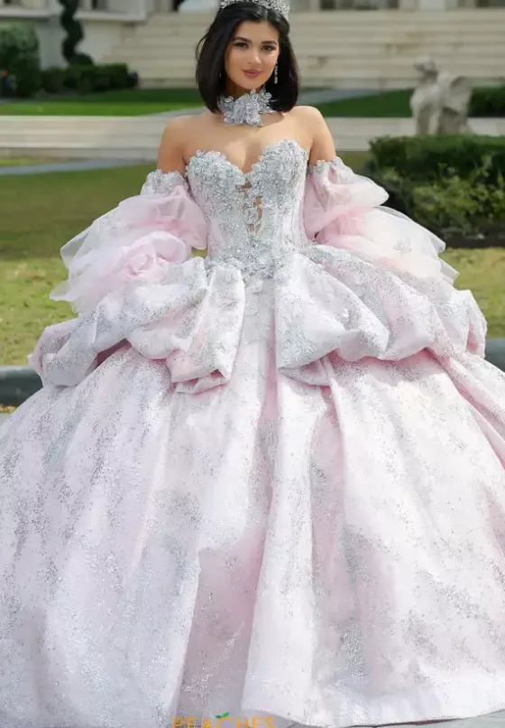 Sweet Sixteen|Quince Dresses With Sleeves^Amabella Q1051