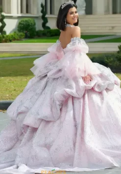 Sweet Sixteen|Quince Dresses With Sleeves^Amabella Q1051