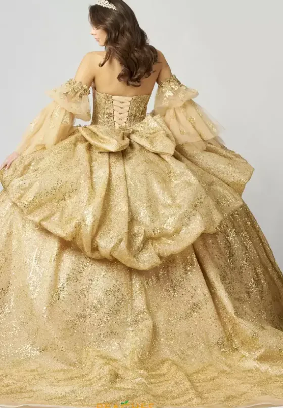 Sweet Sixteen|Quince Dresses With Sleeves^Amabella Q1051