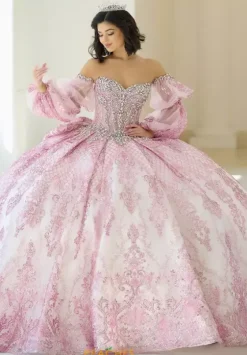 Sweet Sixteen|Quince Dresses With Sleeves^Amabella Q1059