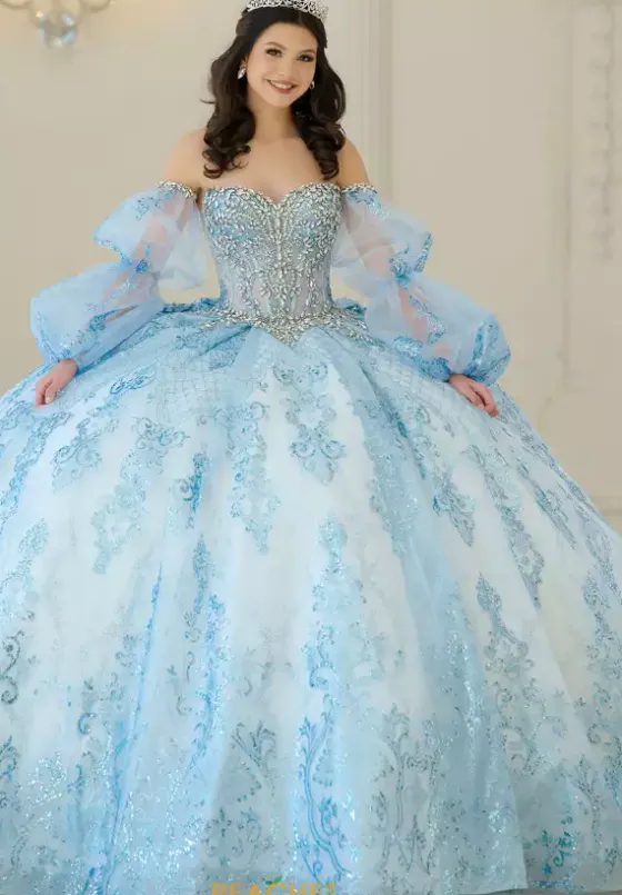 Sweet Sixteen|Quince Dresses With Sleeves^Amabella Q1059