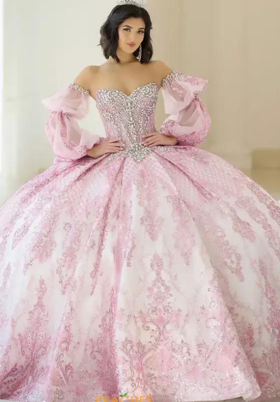 Sweet Sixteen|Quince Dresses With Sleeves^Amabella Q1059