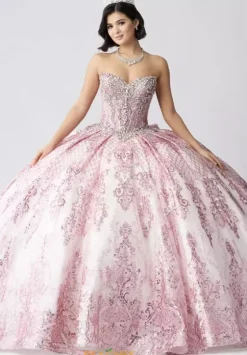 Sweet Sixteen|Quince Dresses With Sleeves^Amabella Q1059