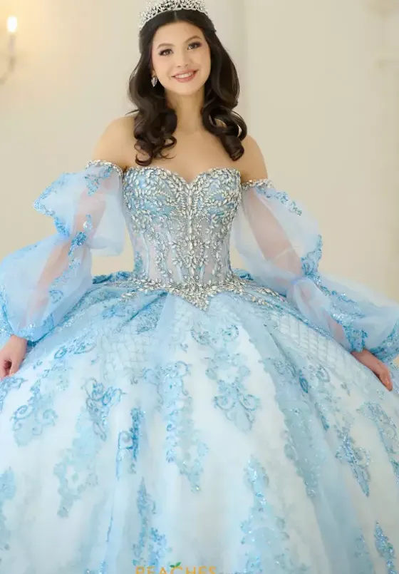 Sweet Sixteen|Quince Dresses With Sleeves^Amabella Q1059