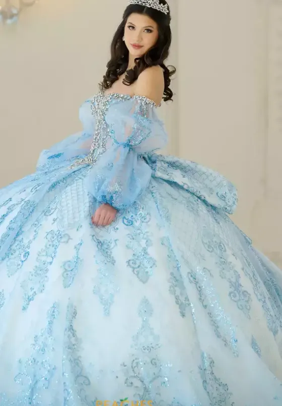 Sweet Sixteen|Quince Dresses With Sleeves^Amabella Q1059