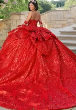 Sweet Sixteen|Plus Sized Quince Dresses^Amabella Q1092 Red