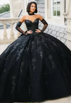 Sweet Sixteen|Quince Dresses With Sleeves^Amabella Q1093