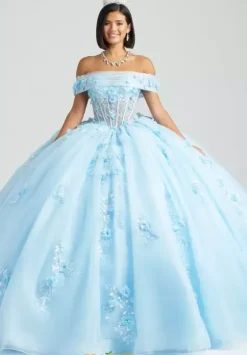 Quince Dresses With Sleeves|Plus Sized Quince Dresses^Amabella QA165
