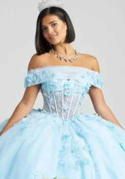 Quince Dresses With Sleeves|Plus Sized Quince Dresses^Amabella QA165