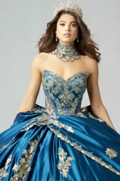 Quince Dresses With Sleeves|Plus Sized Quince Dresses^Amabella QA152