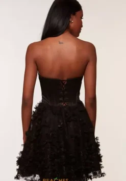 Bat Mitzvah|8Th Grade Dance^Alyce Back Zipper Lace One Piece Dress 3173 Black