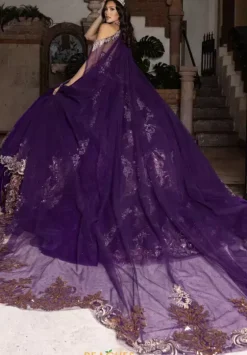 Sweet Sixteen^Rachel Allan Quince Cape Only. Dress Not Included.