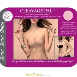 Accessories^ Cleavage Pal With Lace up Enhancement
