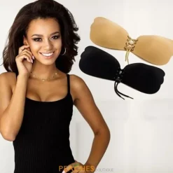 Accessories^ Cleavage Pal With Lace up Enhancement