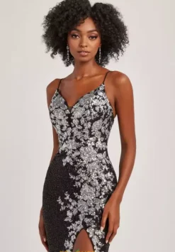 Winter Formal|Wedding Guest^Colette CL8425 Black/Silver