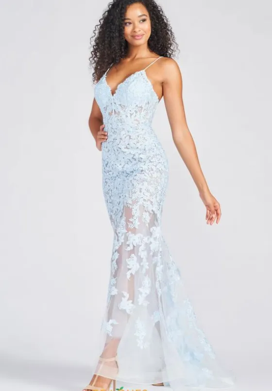 Fitted|Pageant^Colette CL12254 Light Blue