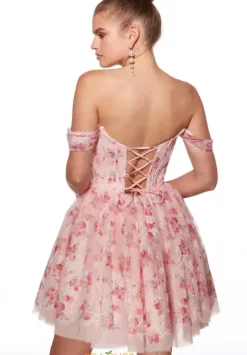 Bat Mitzvah|8Th Grade Dance^Alyce Corset Lace Short Dress 30021