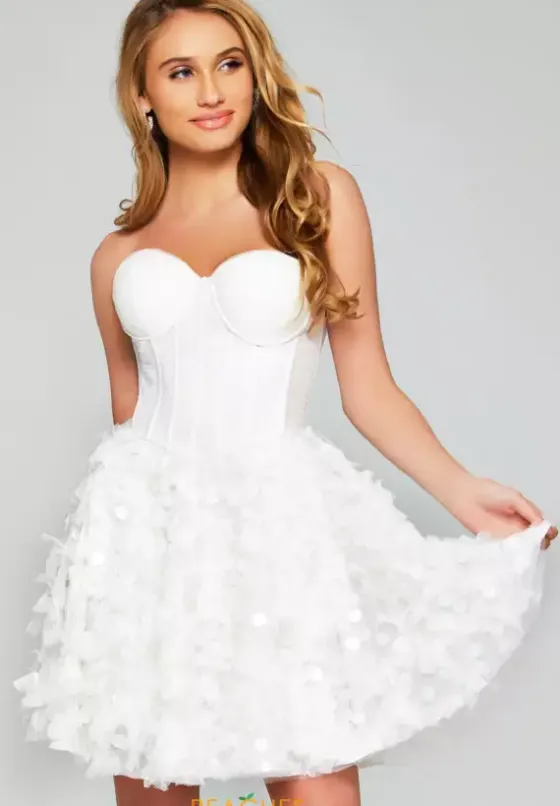 Bat Mitzvah|8Th Grade Dance^Jovani Corset Strapless Short Dress 38248