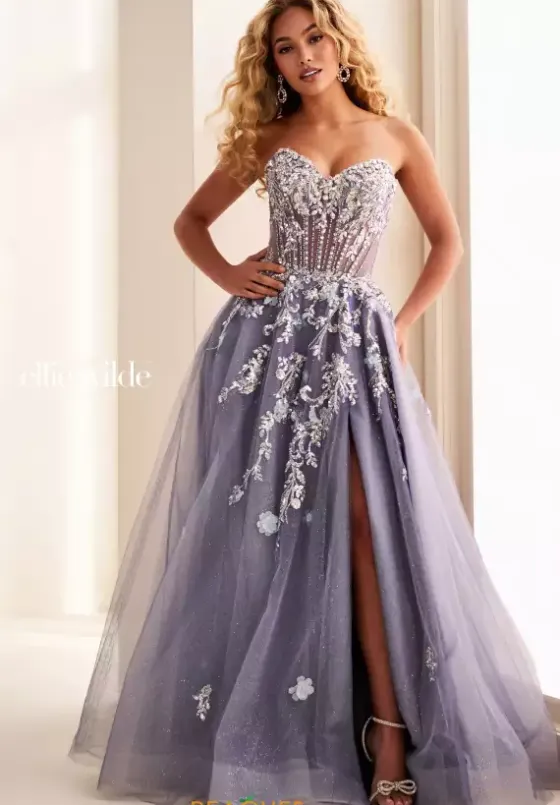 Sweet Sixteen|Plus Sized Dresses^Ellie Wilde EW37119