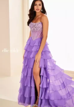 A Line|Plus Size^Ellie Wilde EW37057