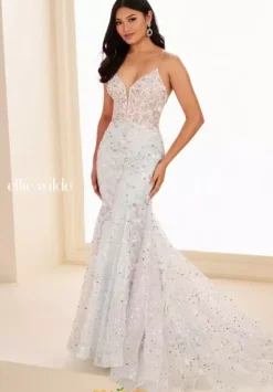 Long Dresses|Plus Sized Dresses^Ellie Wilde EW37021