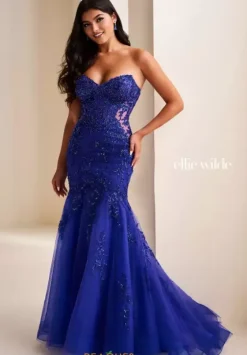 Long Dresses|Plus Sized Dresses^Ellie Wilde EW37085