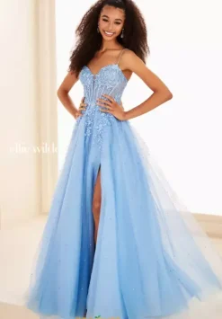 Long Dresses|Plus Sized Dresses^Ellie Wilde EW37072