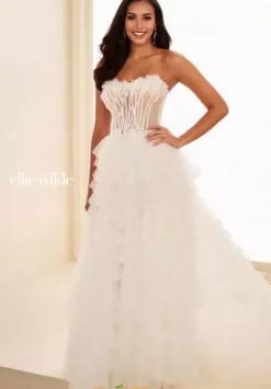 Long Dresses|Plus Sized Dresses^Ellie Wilde EW37026