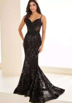 Plus Sized Dresses|Long Dresses^Ellie Wilde EW36003