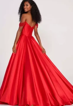 Ball Gowns|A Line^Ellie Wilde EW34118 Black