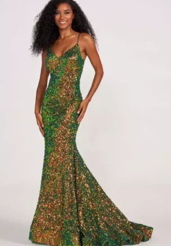 Fitted|Plus Size^Ellie Wilde EW34016 Forest Light