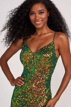 Fitted|Plus Size^Ellie Wilde EW34016 Forest Light