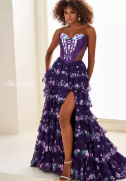 Sweet Sixteen|Plus Sized Dresses^Ellie Wilde EW37001